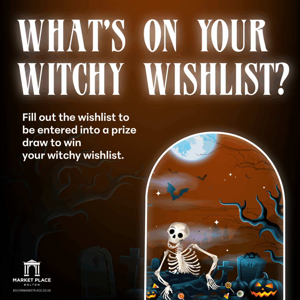 Witchy Wishlist halloween graphic